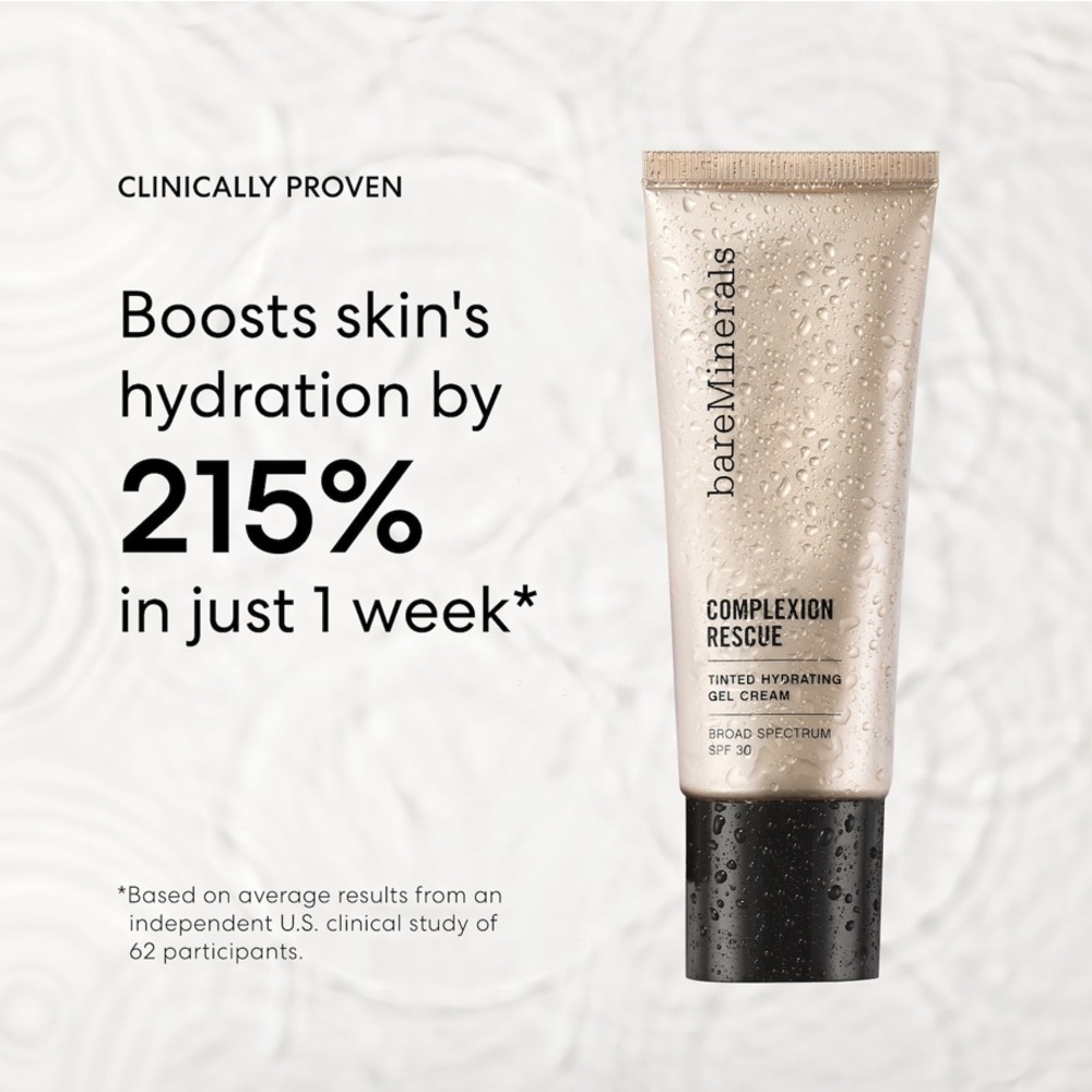 🌿 bareMinerals COMPLEXION RESCUE® TINTED HYDRATING GEL CREAM